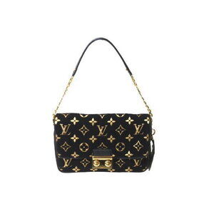 Louis Vuitton Curry Pochette one shoulder bag Cruise Line black